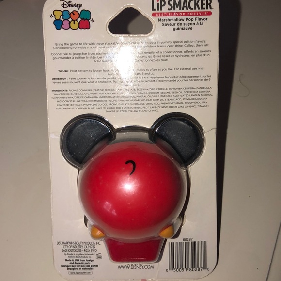 Disney Tsum Tsum Lip Smacker Mickey Marshmellow - Picture 2 of 2